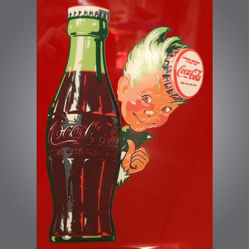 Willkommen bei The Fifties Corner - Coca Cola Aufkleber USA