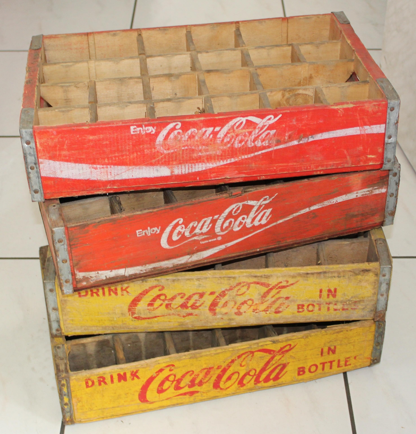 Coca Cola Holzharassen USA - Willkommen bei The Fifties Corner