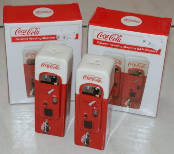 Coca Cola Vendo Salz & Pfeffer Streuer