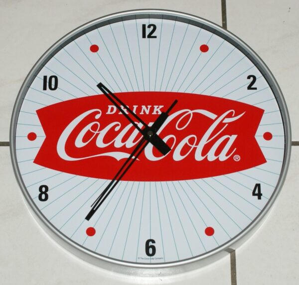 Coca Cola Uhr 60s
