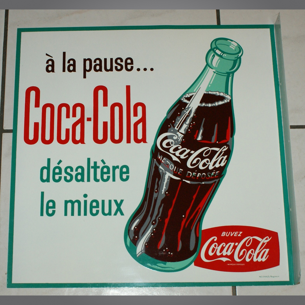 Coca-Cola-Flaggenblechschild-2