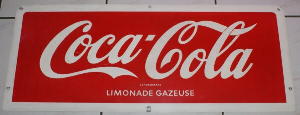 Coca Cola Limonade Blechschild Gross 1