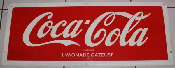Coca Cola Limonade Blechschild Gross