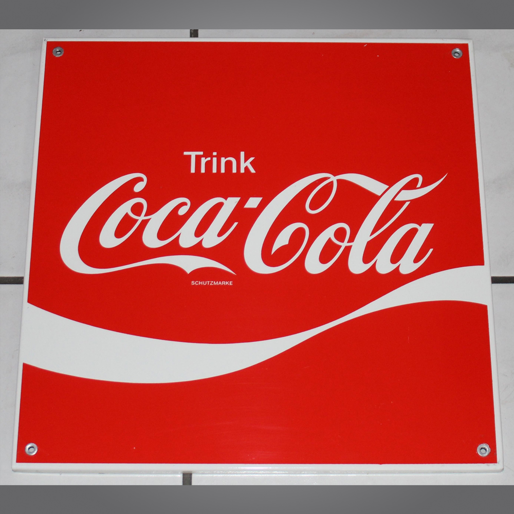Coca-Cola-Trink-Blechschild-60s-1