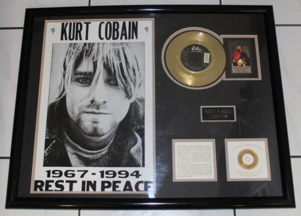 Deko Kurt Cobain Single Bild