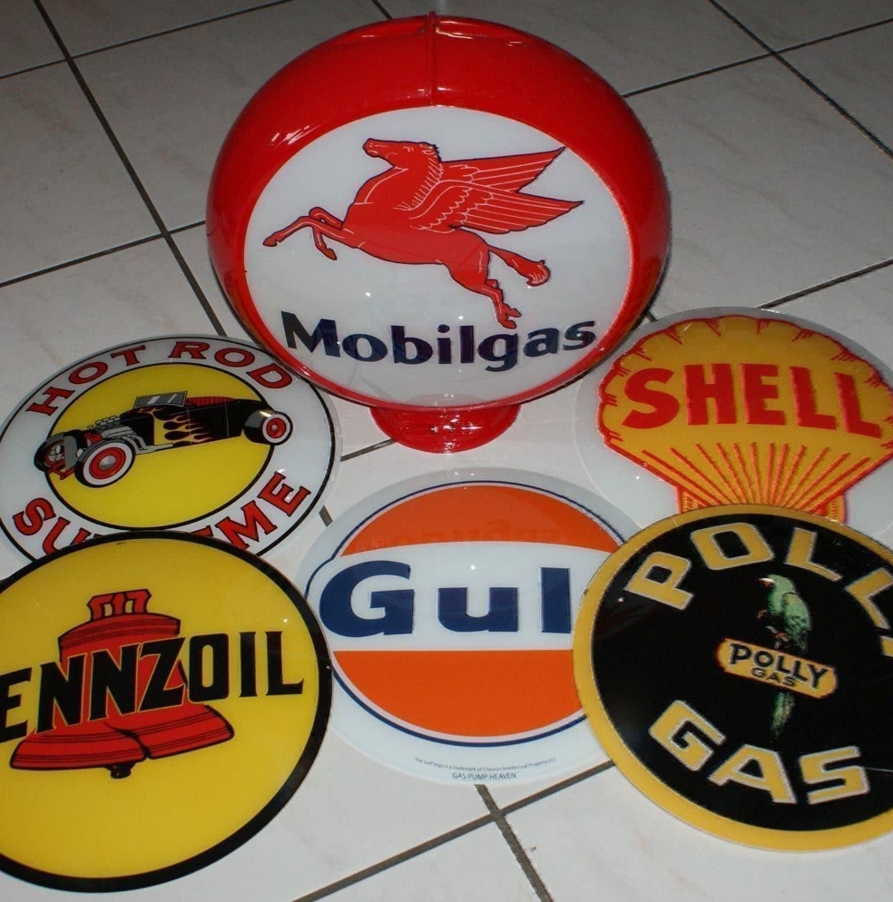 Gas & Oil Globes
