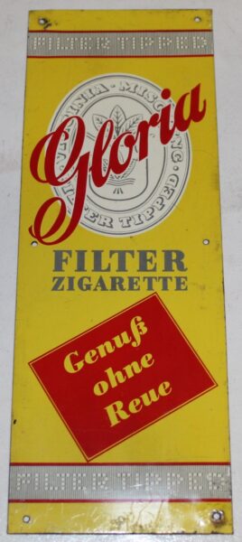 Gloria Türschild Blechschild