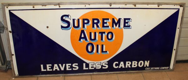 Gulf Supreme Auto Oil Emailschild
