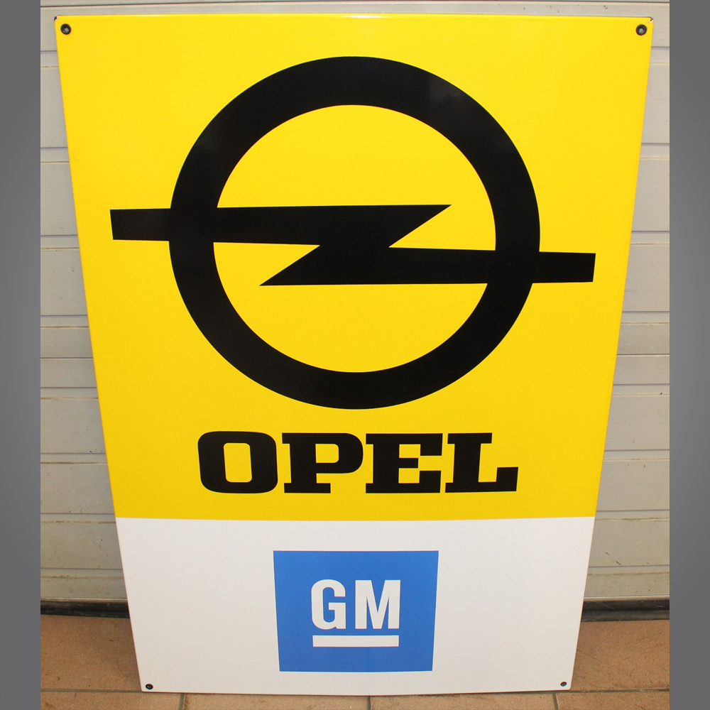 Opel-GM-Emailschild-1