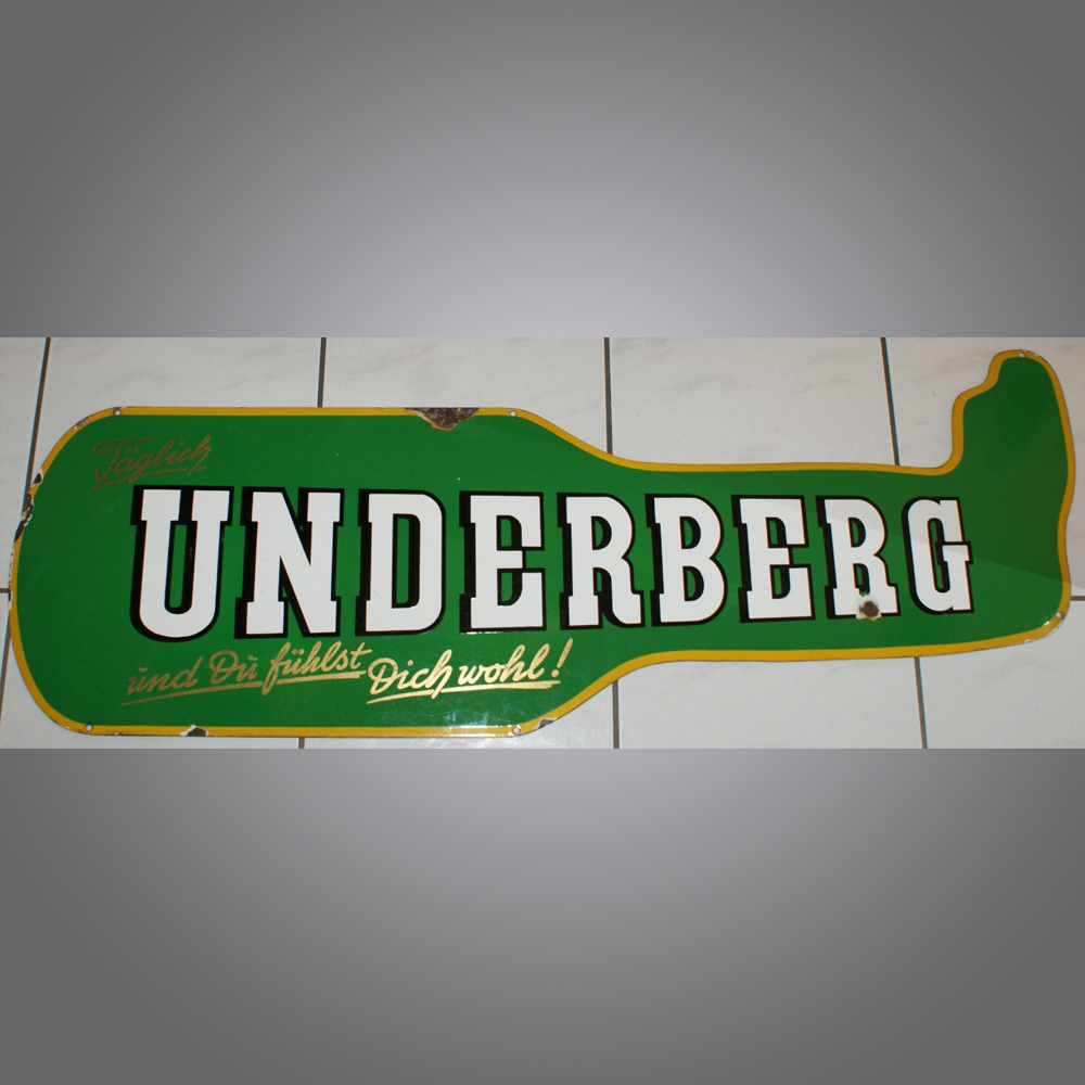 Underberg-Emailschild-Gross-1