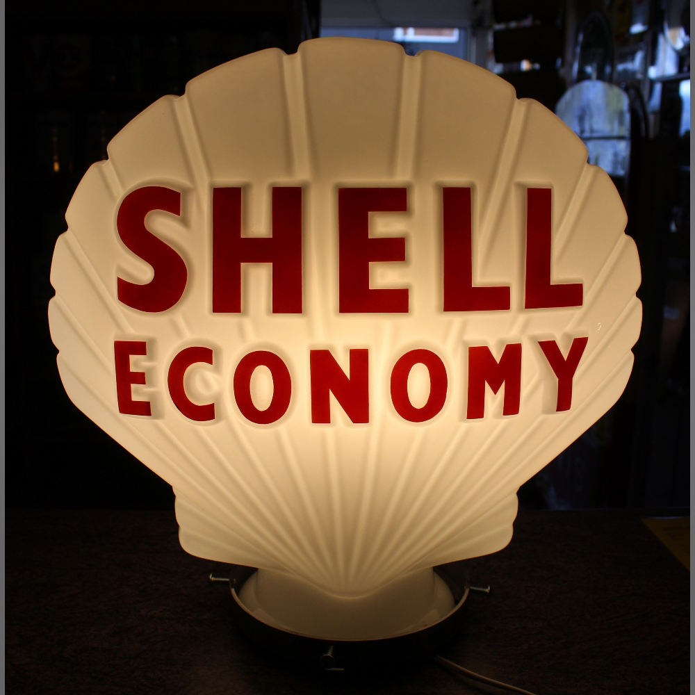 Shell-Economy-Muschel-Glasglobe