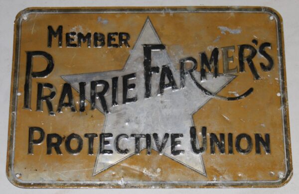 Farmers Prairie Blechschild