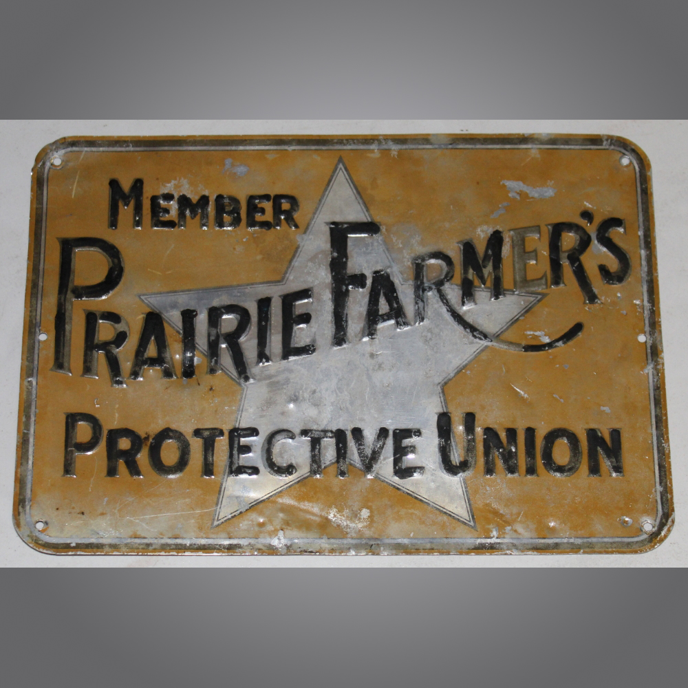 Farmers-Prairie-Blechschild