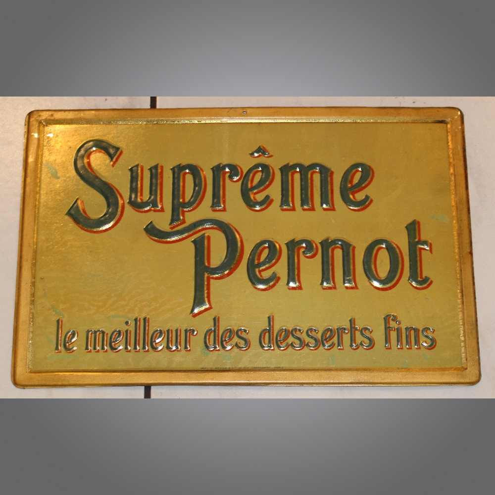 Supreme-Pernot-Blechschild