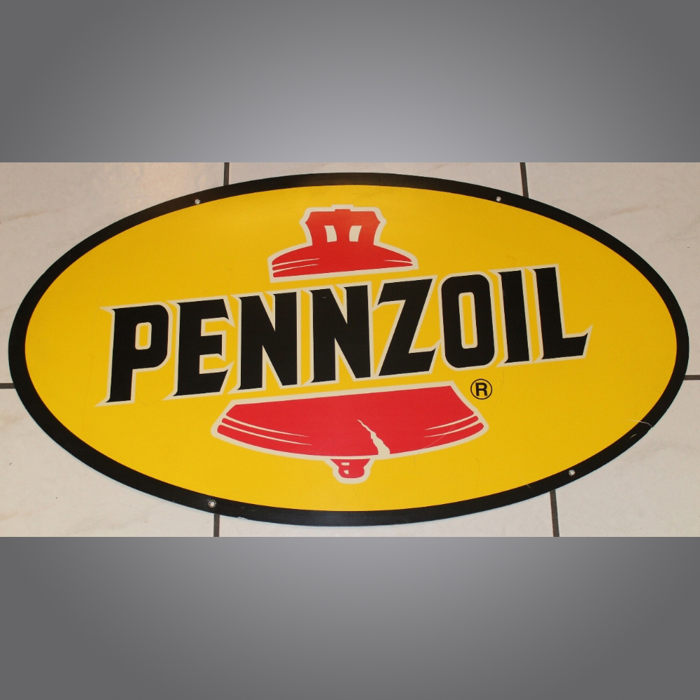Pennzoil-Kunststoff-Schild
