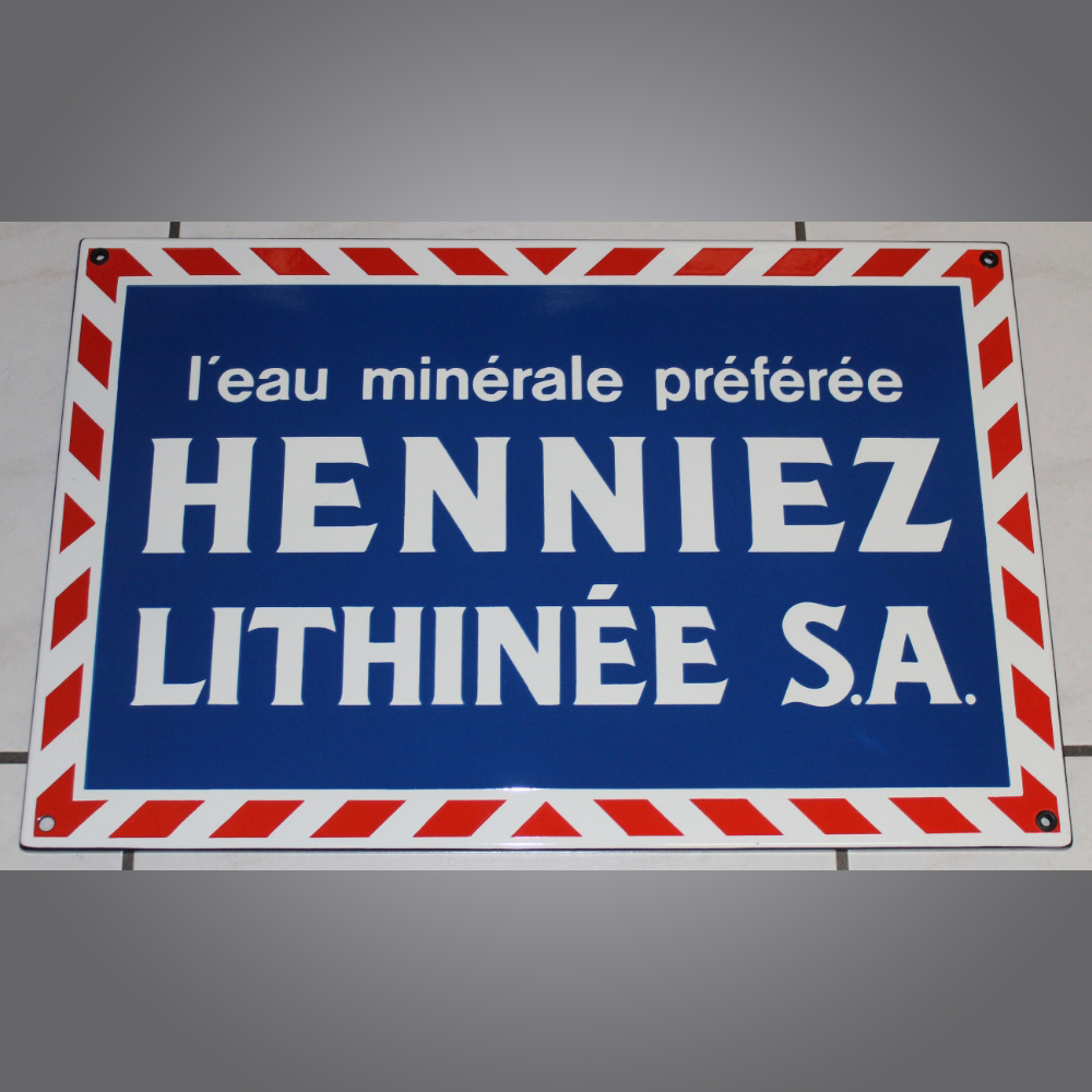 Henniez-Emailschild