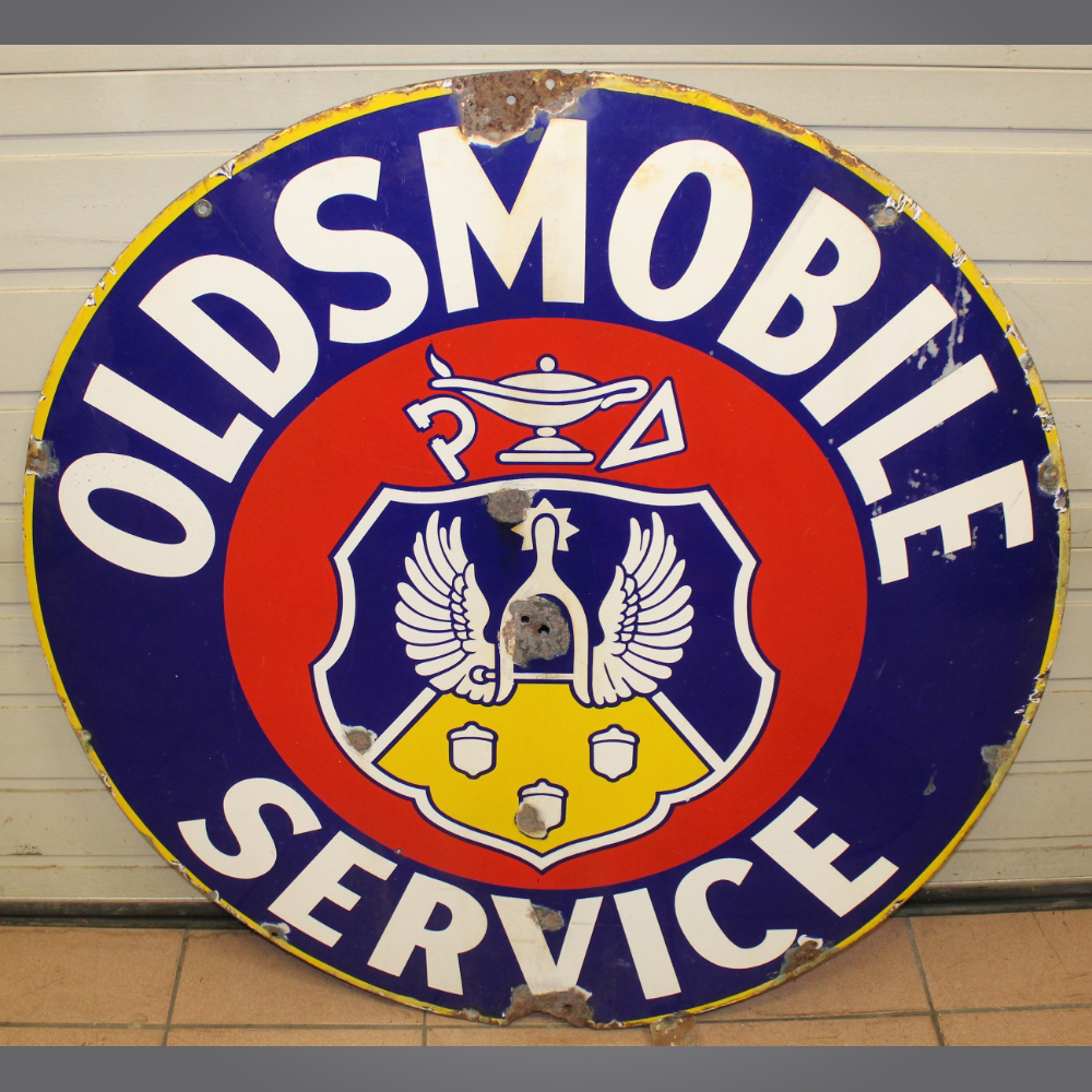 Oldsmobile-Service-Emailschild