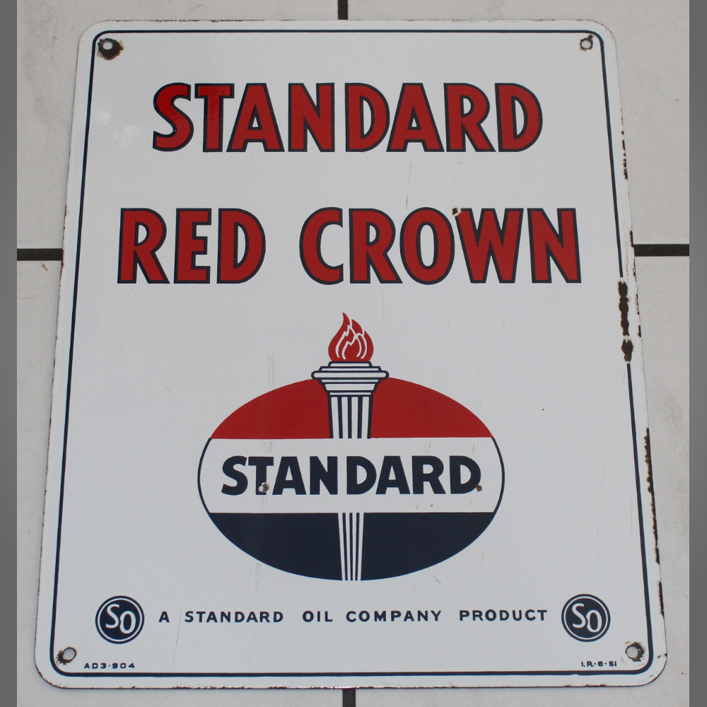 Standard-Red-Crown-Emailschild-Nr.2
