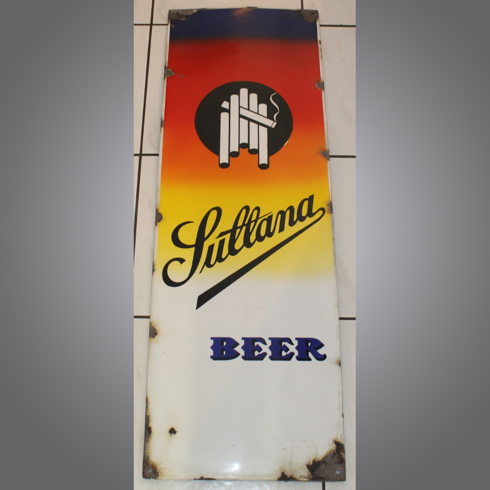 Sullana-Beer-Emailschild