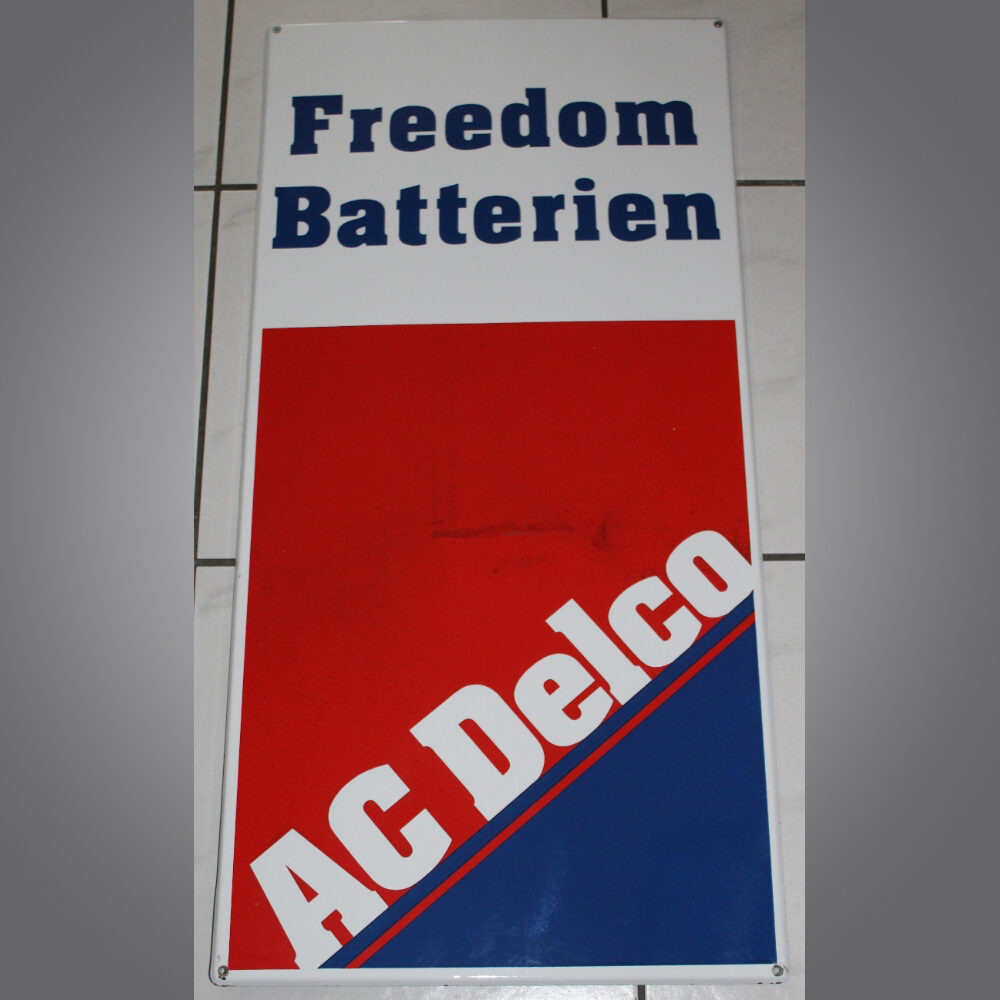 AC-Delco-Batterien-Emailschild