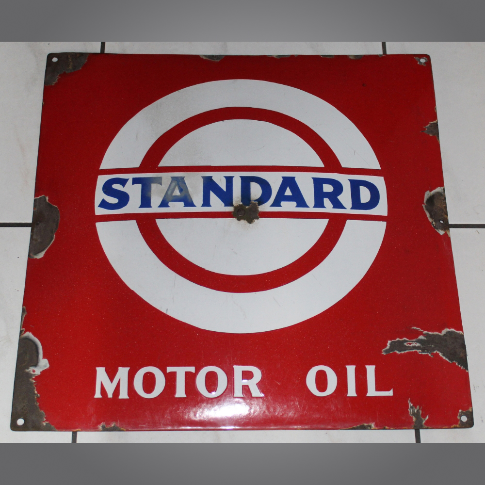 Standard-Motor-Oil-Emailschild