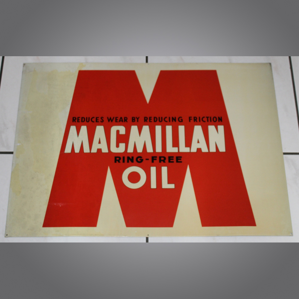 Macmillan-Oil-Blechschild-Nr.1
