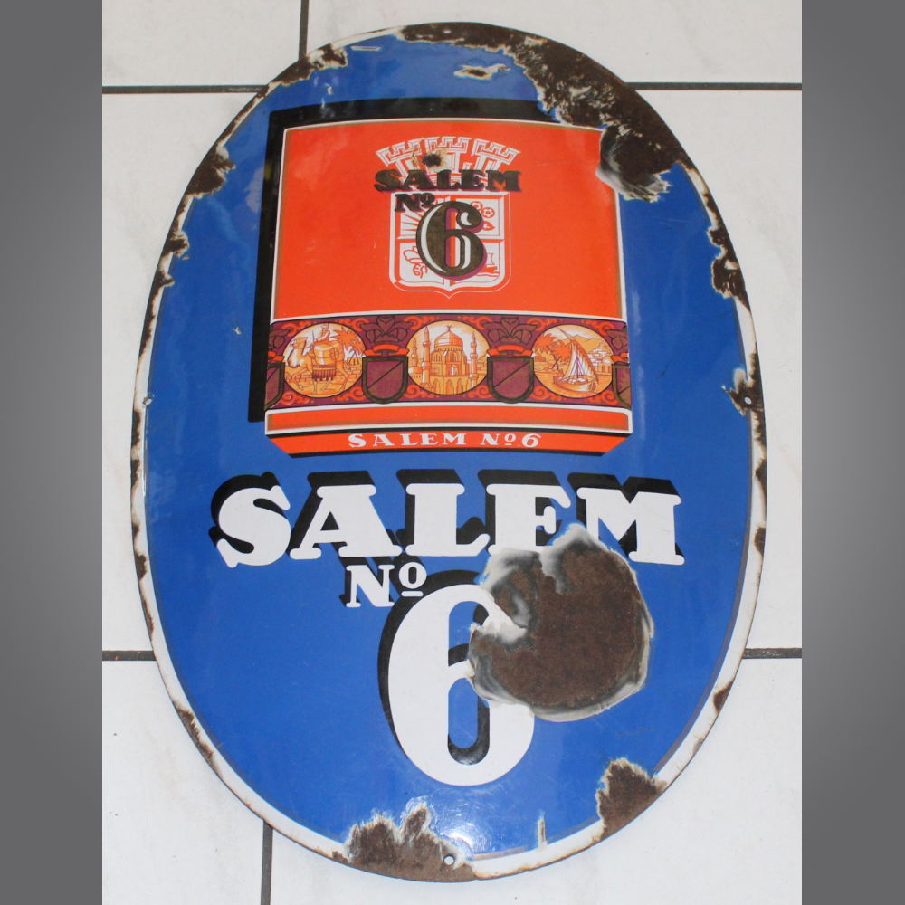Salem-No6-Zigaretten-Emailschild