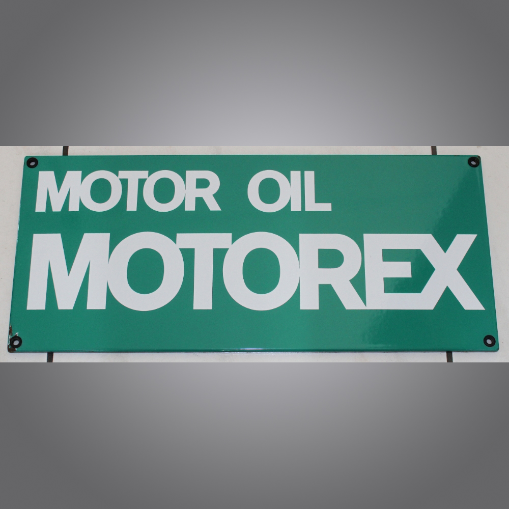 Motorex-Motor-Oil-Emailschild