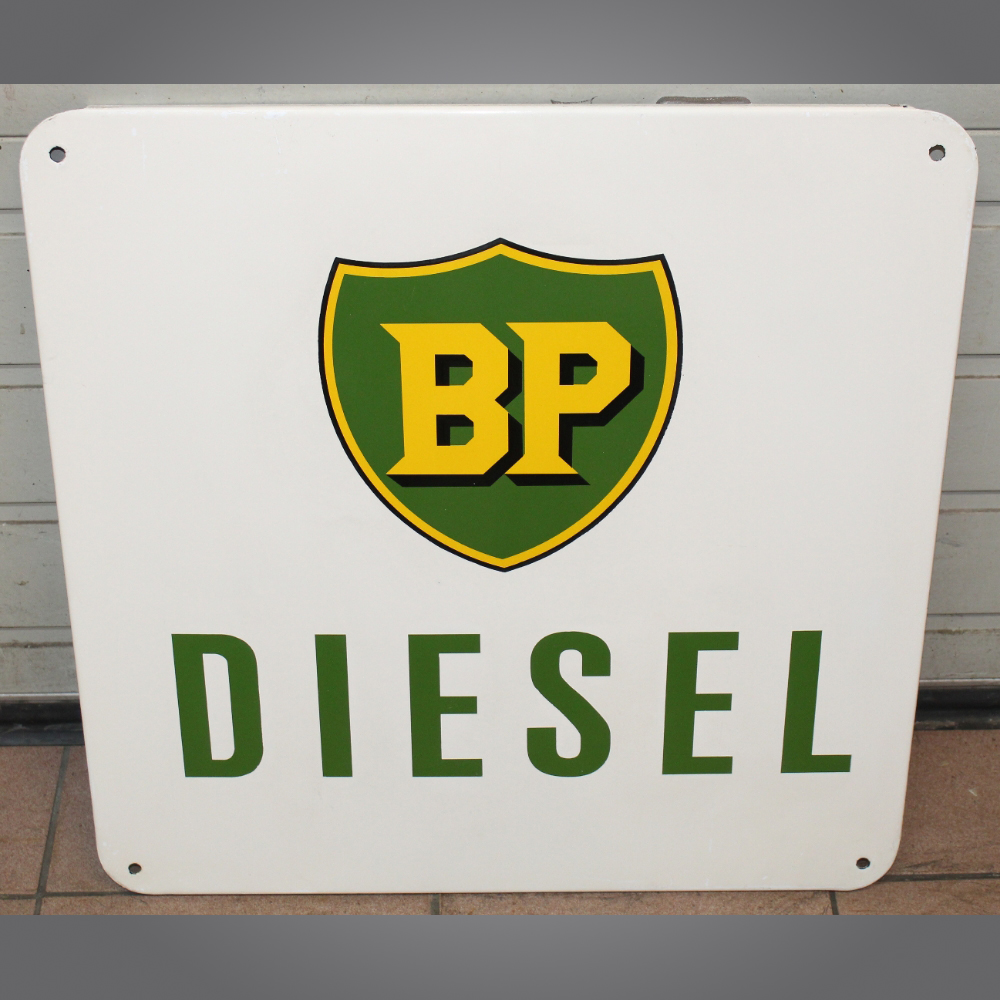 BP-Diesel-Emailschild