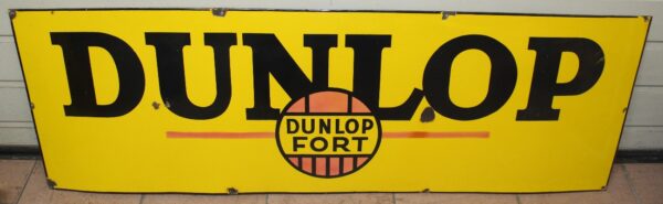 Dunlop Fort Emailschild 1