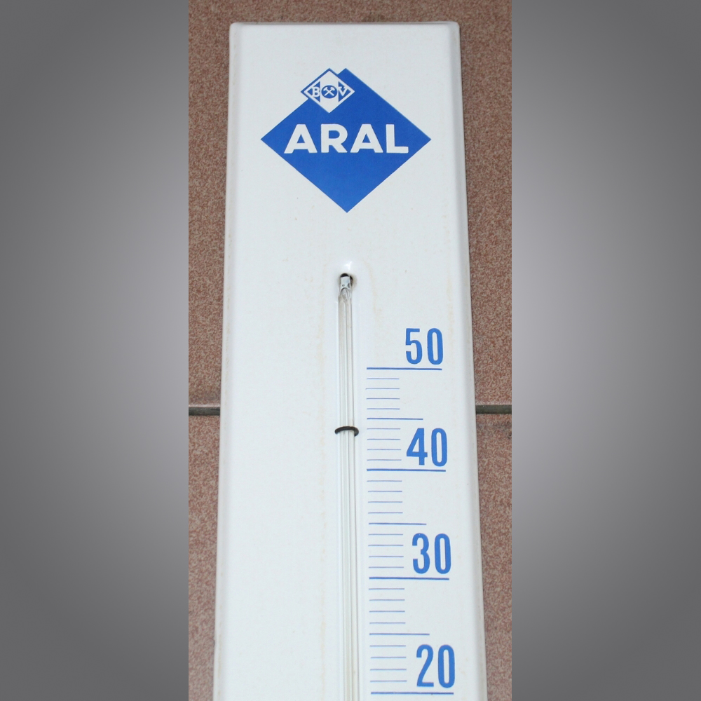 Aral Thermometer Emailschild
