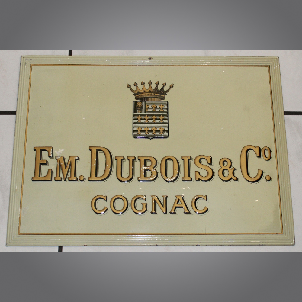 EM-Dubois-Co-Cognac-Blechschild