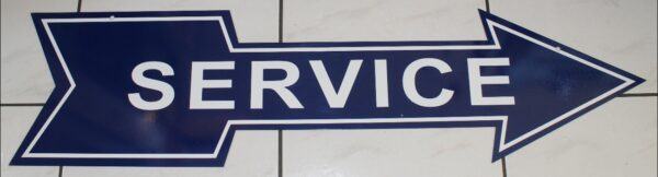 Ford Service Pfeil Steelsign 1