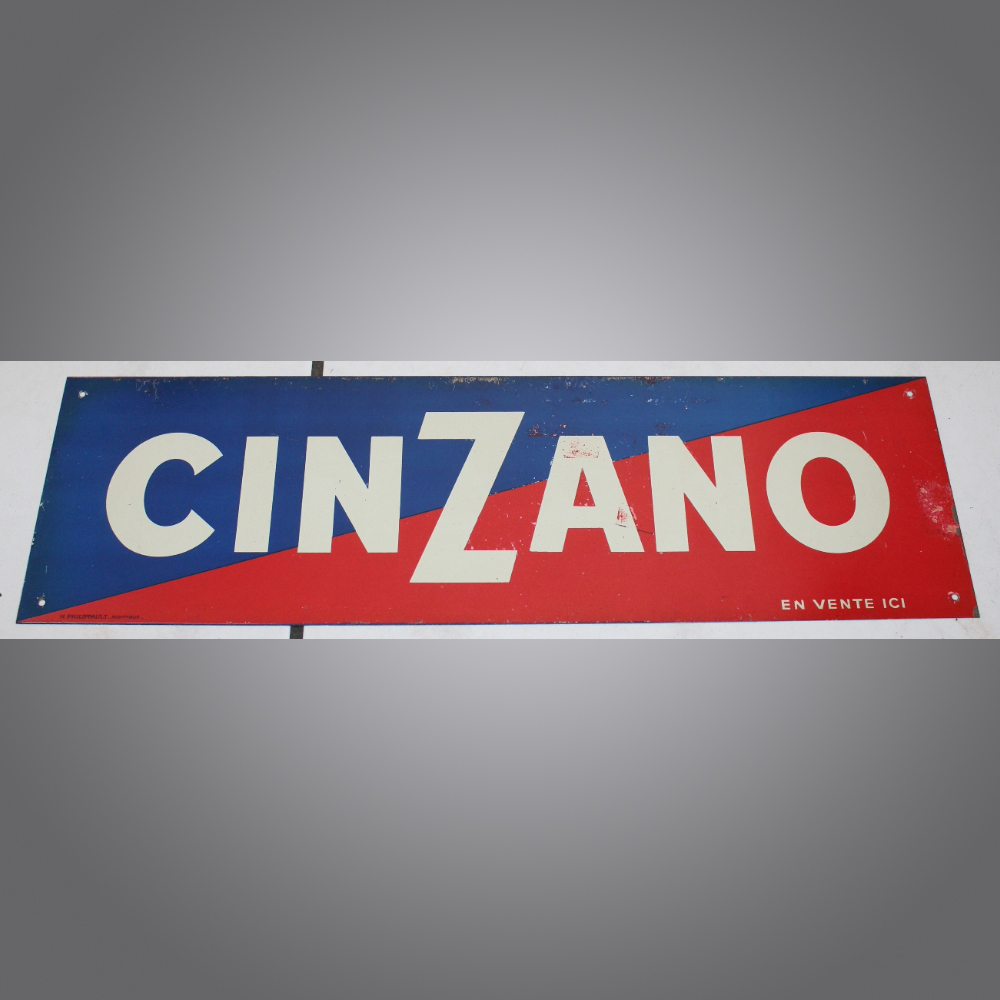 Cinzano-Blechschild-Nr.1