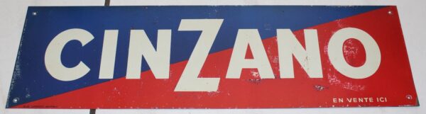 Cinzano Blechschild nr.2 1