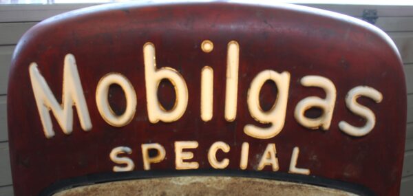 Mobilgas Special Script Top M&S80 Tanksäule 7