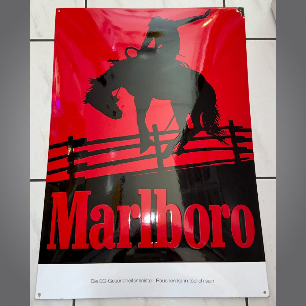 Marlboro-Emailschild