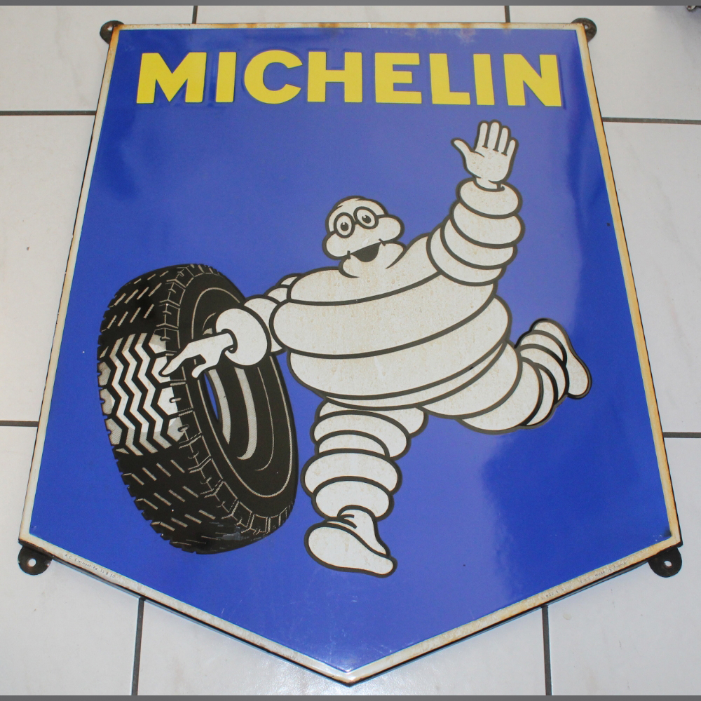 Michelin-Wappen-Emailschild