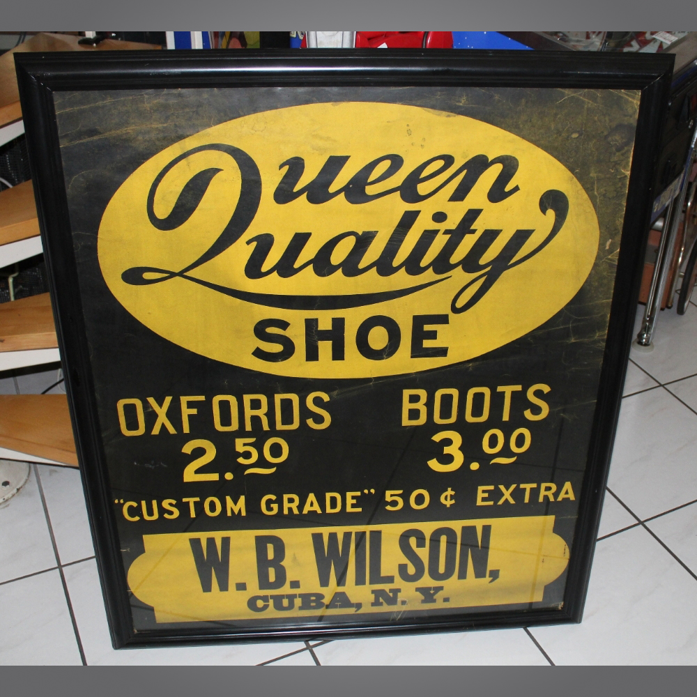 Queen-Quality-Shoe-Plakat