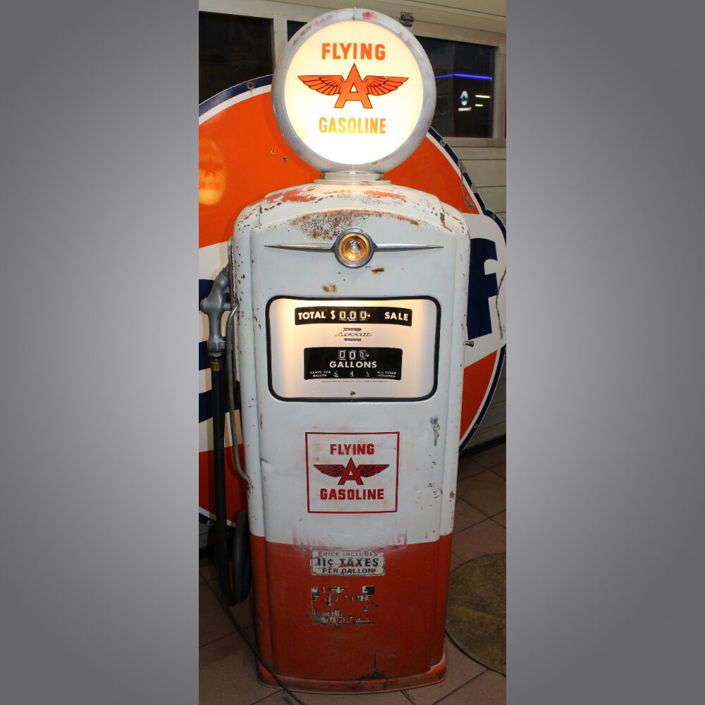 FlyingA-Gasoline-Bennett962-Gaspump-Tanksäule