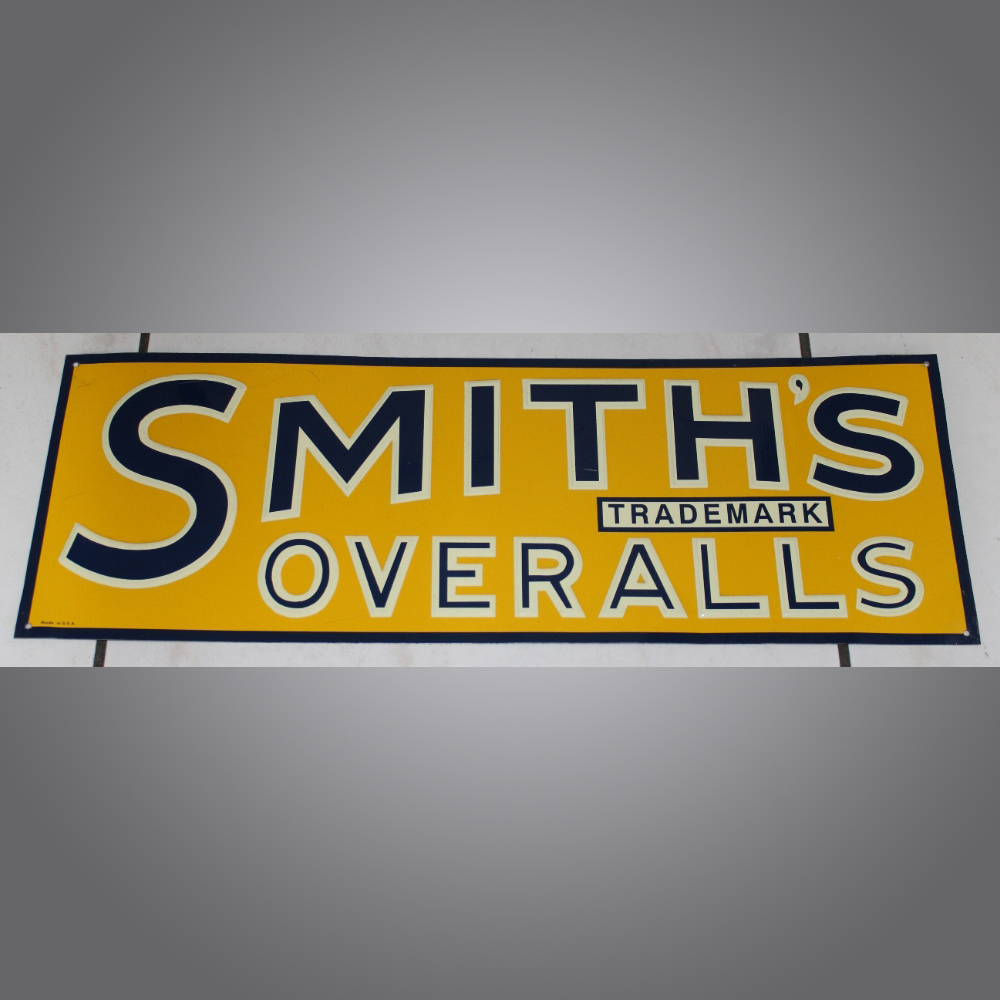 Smiths-Overalls-Blechschild