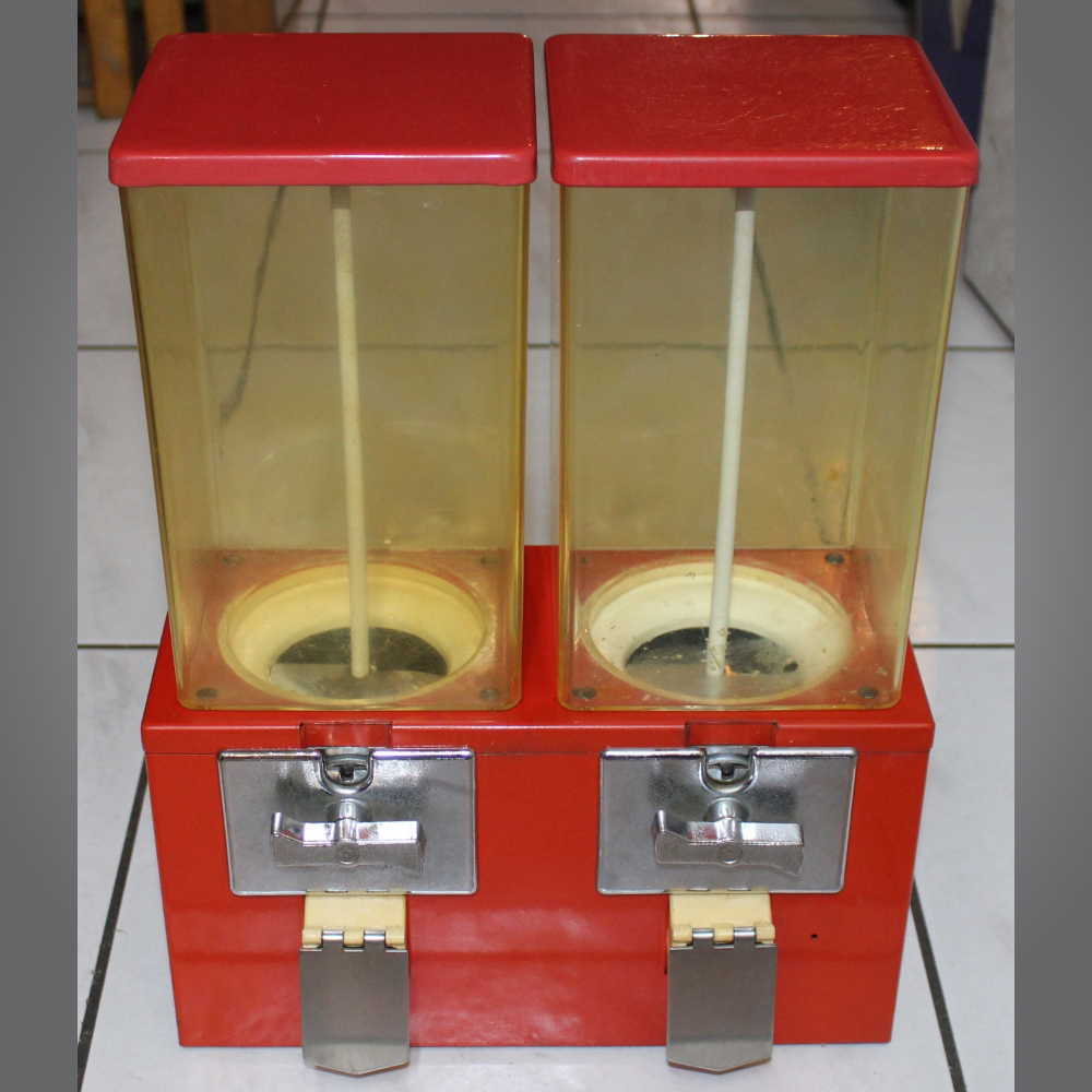 Kaugummiautomat-2er-Junior-Rot