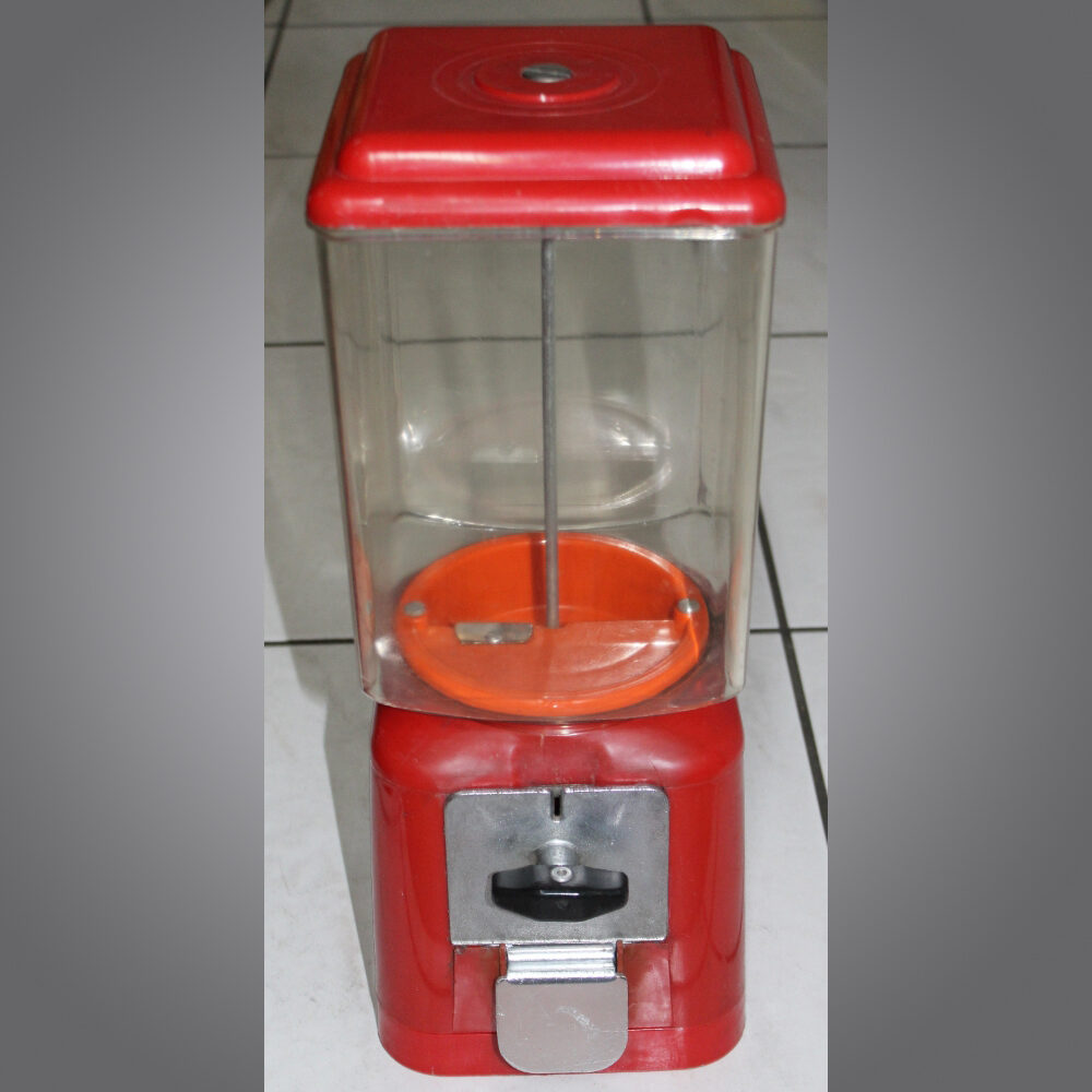 Kaugummiautomat-Rot