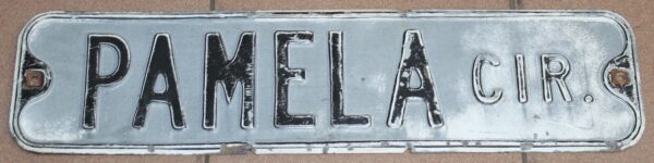 Pamela Cir Streetsign