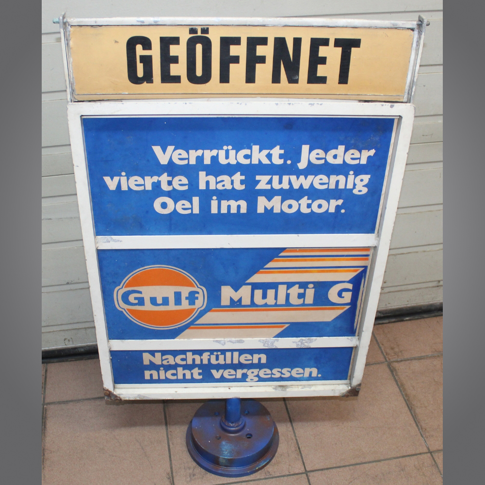 Gulf-Multi-G-Werbe-Ständer