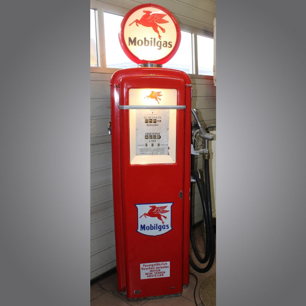 Mobilgas-Sato-Tonheizer-Tanksäule