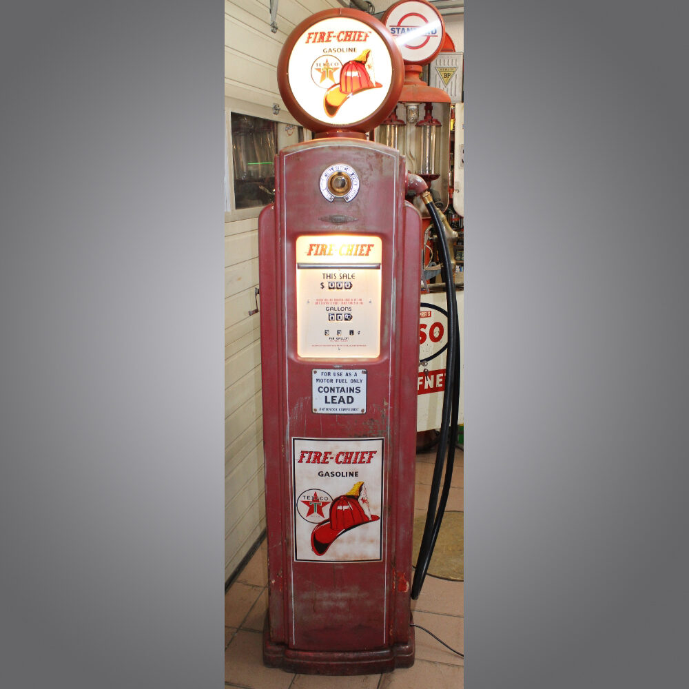 Texaco-Fire-Chief-Bennett546-B-Tanksäule