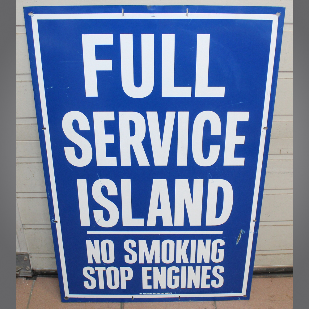 Full-Service-Island-Blechschild