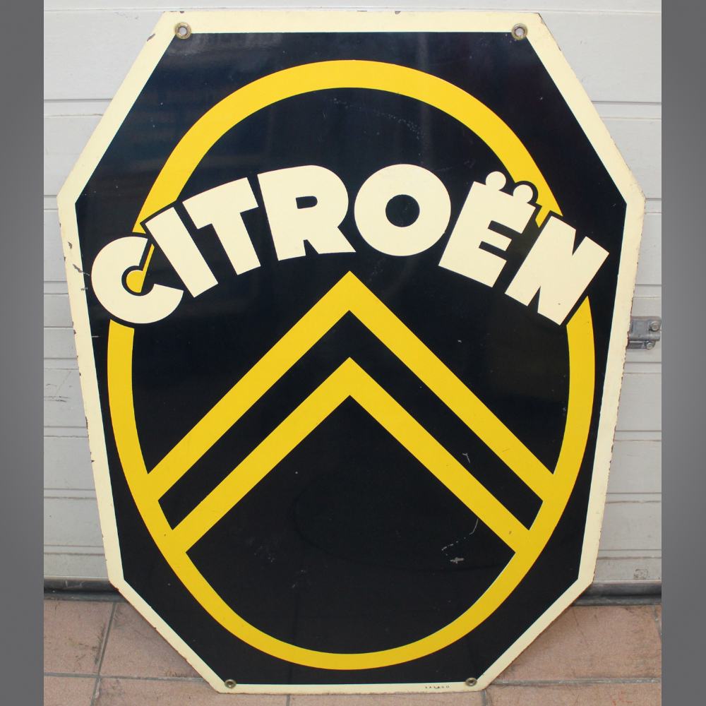 Citroën-Blechschild
