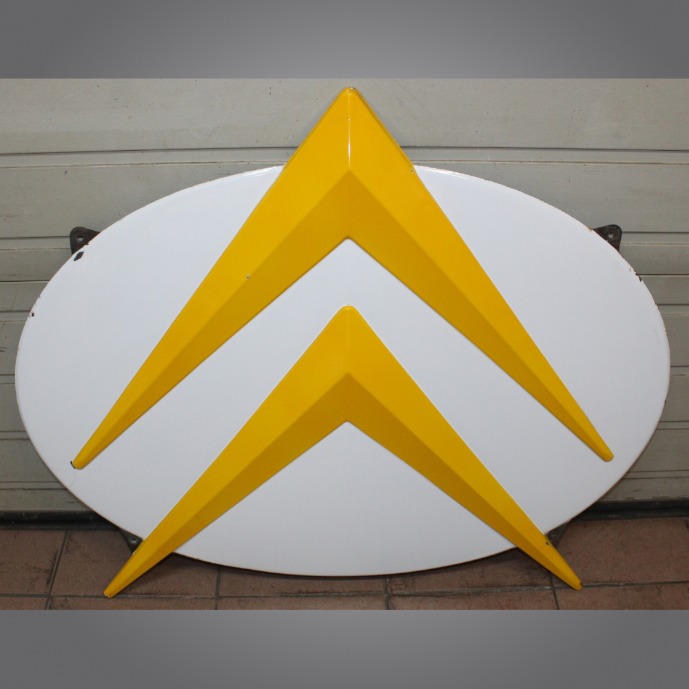 Citroën-Logo-Emailschild